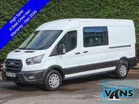 2024 Ford Transit 350 FWD TREND 2.0TDCI 130PS L3 H2 LWB 6 SEAT CREW VAN / DOUBLE