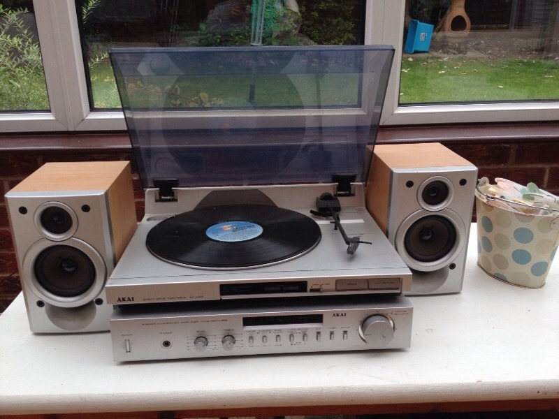 AKAI Record Player, Amplifier and Speakers in Narborough, Leicestershire Gumtree