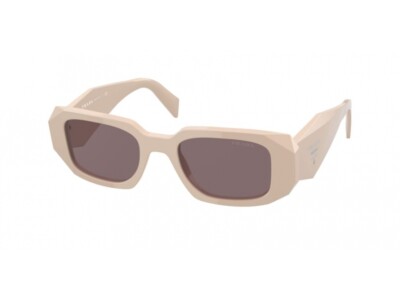 Pre-owned Prada Sunglasses Pr 17ws Vyj6x1 Light Brown Brown / Purple Woman