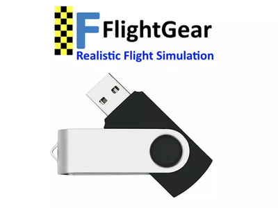 Flightgear Realistic Flight Simulator with Global Scenery & Extensive Aircra