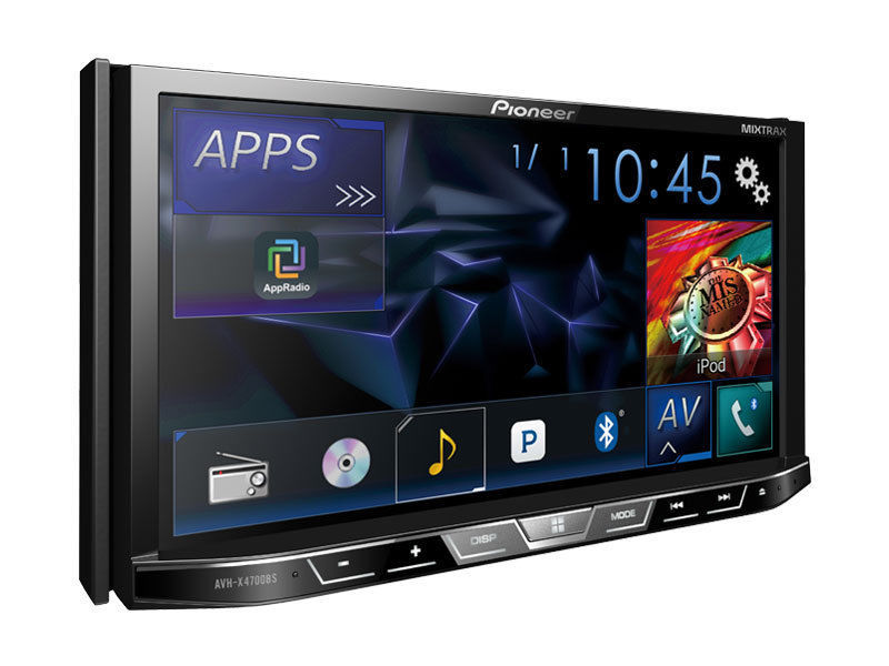 Pioneer 2 DIN unidades de video para tablero sin GPS