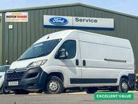 2023 Citroen Relay LWB L3H2 Medium Roof Enterprise 35 Air Con Nav Sensors EURO 6