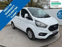 2022 Ford Transit Custom 2.0 EcoBlue 130ps Low Roof D/Cab Limited Van Auto PANEL