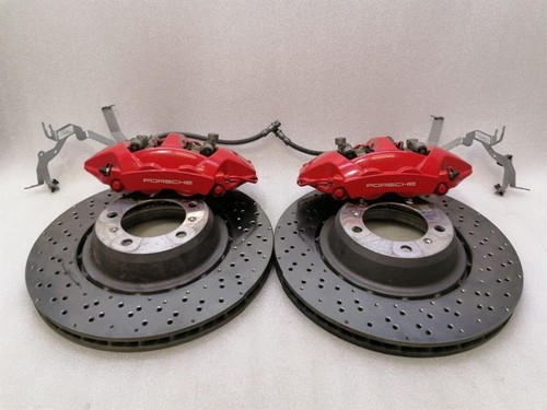 PORSCHE CAYMAN 718 GT4 Brake caliper REAR 982615403C Bremssattel HINTEN SATZ