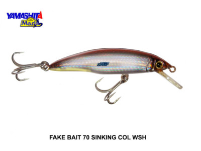 FAKE BAITS 70S  WSH YAMASHITA MARIA 8,5 GR MINNOW SINKING LIGHT SPIN AREA TROUT