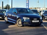 2018 Audi A3 1.5 TFSI Black Edition 4dr S Tronic Automatic Saloon Petrol Automat