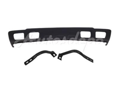 Front Bumper Valance Black Out Brace 3Pcs For Silverado 1500 Std Ext Cab 03-07