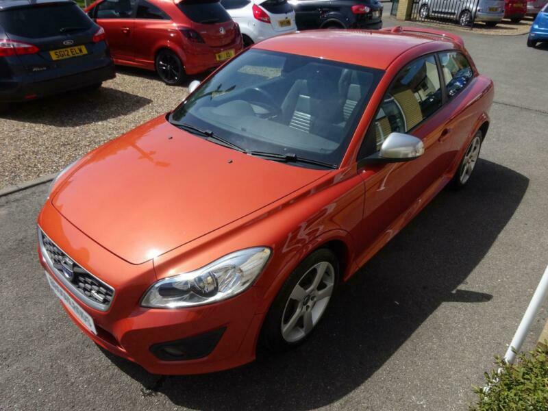 2010 Volvo C30 1.6 RDesign Orange 3 Door Leather Interior