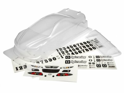 HPI 117181 Type MPS Race Clear Body 190mm : Sprint 2 Series / RSR Series