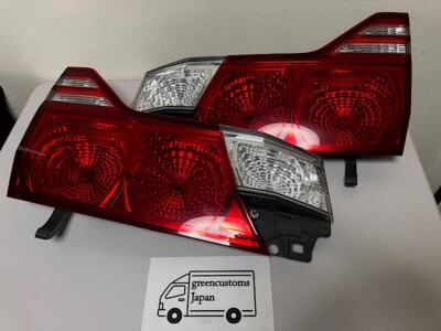 Toyota Alphard ANH10W 2006 Rear Taillights Tail Lights Lamps Set JDM OEM