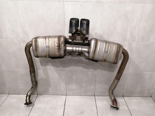 PORSCHE BOXSTER CAYMAN 718 Exhaust silencer 982251052E Auspuff Endschalldämpfer