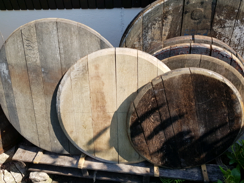 Whisky or wine Oak barrel lids for art or craft, mancave in Aberdeenshire Gumtree