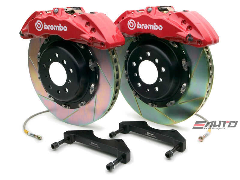 Brembo Front Gt Brake 6pot Red 380x34 Slot Lr3 05-08 Range Rover Sport 05-13