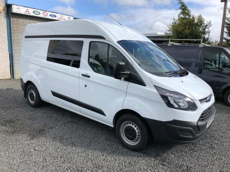 Ford Transit Custom 2.2TDCi crew van lwb hi top 2014 64 reg in Cowdenbeath, Fife Gumtree