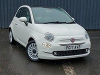 2017 Fiat 500 1.2 Lounge 3dr HATCHBACK PETROL Manual