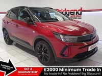 2023 Vauxhall Grandland 1.2 Turbo GS SUV 5dr SUV/4x4 Petrol Manual