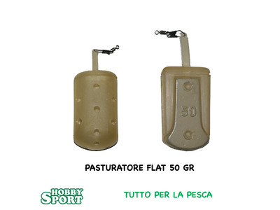 SET 2 PASTURATORI FLAT PER BIGATTINO 50 GR   FEEDER - LEDGERING