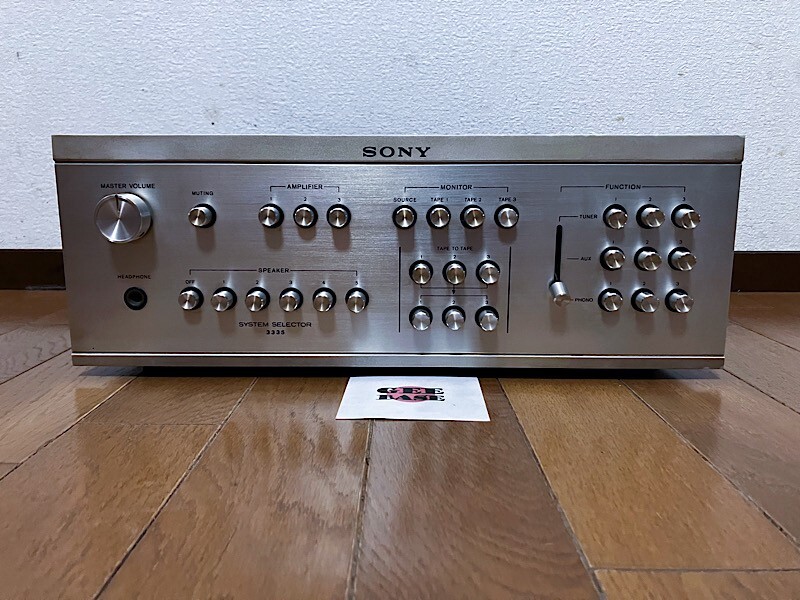 SONY 3335 セレクター Sony ASS-3335 System Selector From Japan Used Confirmed