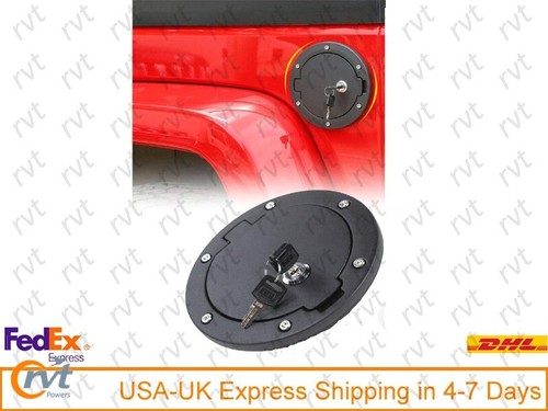 Fuel Cap Lid Cover with Lock For Suzuki Samurai SJ410/SJ413 -Magnetic