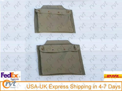 For Willys MB FORD GPW M38 M38A1 CJ2A CJ3A CJ3B CJ5 SEAT BACK POUCH SET