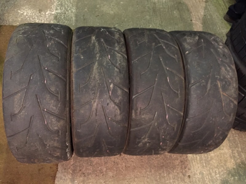 Dunlop D01J road legal semi slicks 15" in Spilsby, Lincolnshire Gumtree