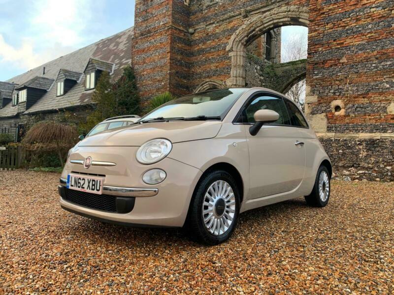 2012 Fiat 500 1.2 Lounge Beige Petrol AUTOMATIC in Margate, Kent