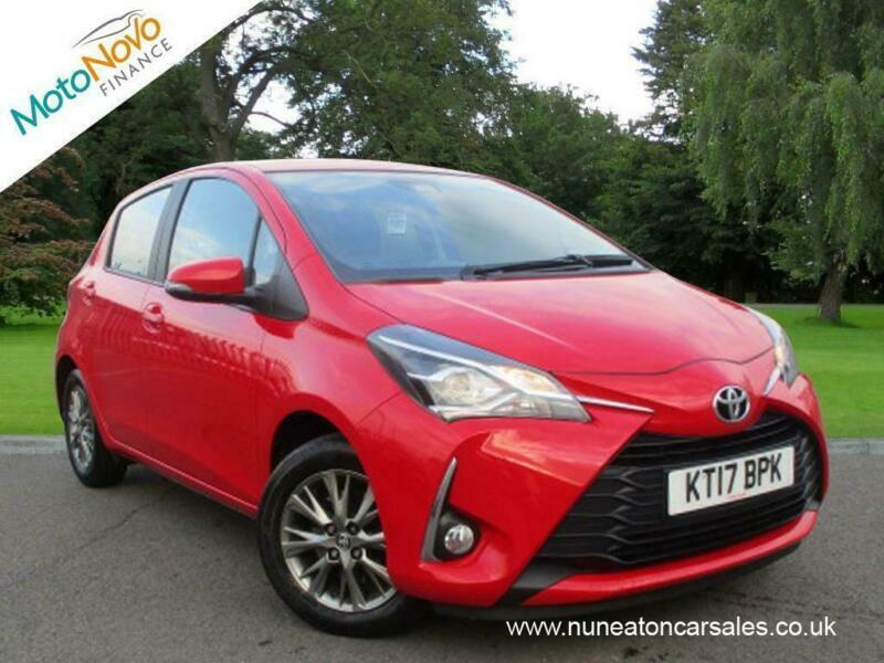 Toyota Yaris Vvt I Start Stop Icon Red Manual Petrol 2017 In
