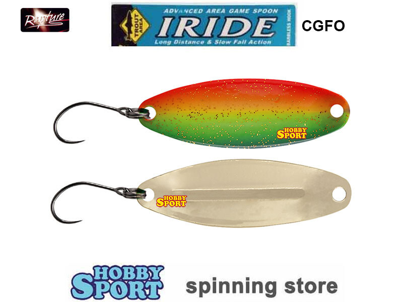 IRIDE SPOON  2,8 GR  CGFO  FIRETIGER AREA TROTA  RAPTURE TRABUCCO 18808112  .