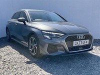 2023 Audi A3 1.0 TFSI 30 S line Sportback 5dr Petrol S Tronic Euro 6 (s/s) (110 