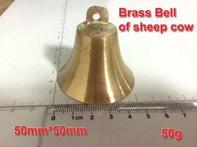 50*50mm Super loud pure copper bells sheep dog animal bells of the brass casting