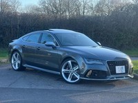 AUDI RS7 4.0 TFSI PETROL BI TURBO V8 QUATTRO S TRONIC DAYTONA GREY