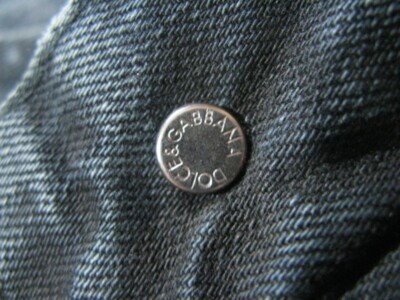 Pre-owned Dolce & Gabbana D&g Dolce&gabbana Jeans Man Blacks G46kldg8d94 S9001 Sz.46 Make Offer