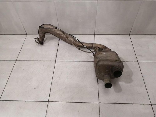 PORSCHE CAYMAN 718 Right Sport Exhaust silencer 982251052C Auspuff Re PR:XLF