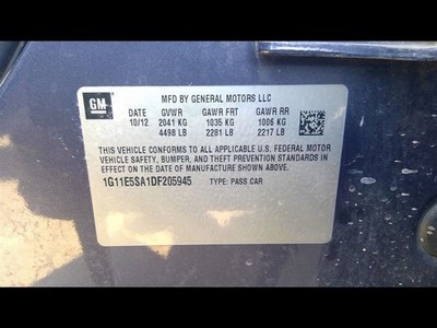 Passenger Axle Shaft Front Automatic Transmission FWD Fits 11-17 REGAL 786672