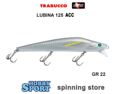 LUBINA 125 MM COL ACC ACCIUGA 22 GR MINNOW RAPTURE  SPINNING MARE SPIGOLA