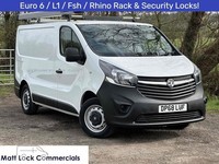 2019 Vauxhall Vivaro 2900 L1 H1 120ps PANEL VAN Diesel Manual