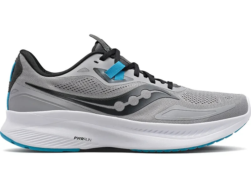 Saucony Guide 15 "Alloy' (Size 10) S20684-15 "Grey/Black" Men's Running