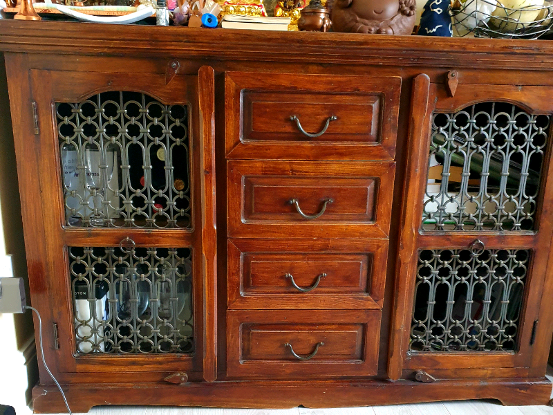 Antique real wood furniture set really heavy in Southsea, Hampshire Gumtree