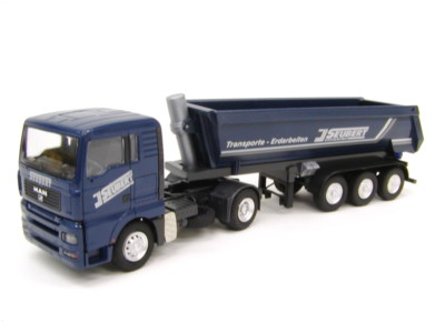 Conrad 66116-04 MAN TG-A Tractor w/Kogel Dump Trailer J. Seubert 1/50 MIB