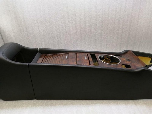 BENTLEY FLYING SPUR Leather Console + Veneer 3W0863305D Mittelkonsole Satz