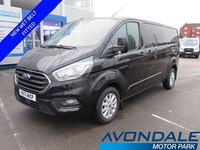 2022 Ford Transit Custom 300 EcoBlue Limited LWB L2 BLACK EURO 6 VAN WITH SERVIC