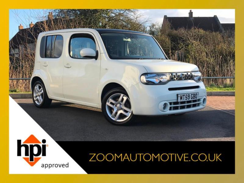 2010 NISSAN CUBE KAIZEN 1.6 PETROL MANUAL WHITE FULLY LOADED | in