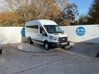 2024 Ford Transit 460 EcoBlue Leader 17 Seat Minibus Minibus Diesel Manual