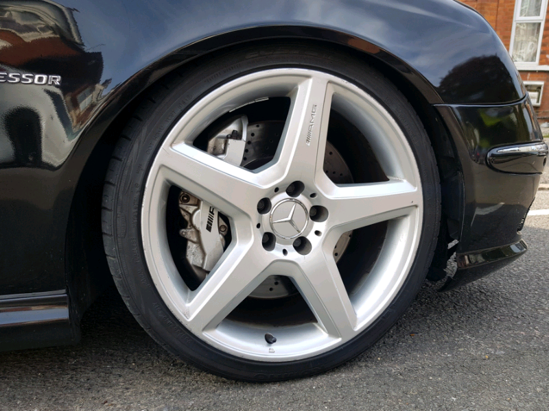 19 Inch Mercedes Amg Type Alloy Wheels & Tyres clk w211 ce e class s in Buckinghamshire