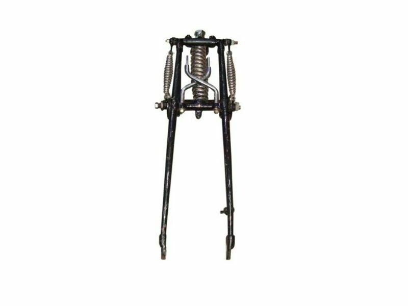 For Norton 16H Front Girder Fork Springer Assembly Black Chrome