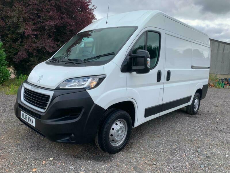 2018 Peugeot Boxer 2.0 BlueHDi L2 H2 MWB Professional Van 130ps PANEL VAN Diesel in Ottershaw