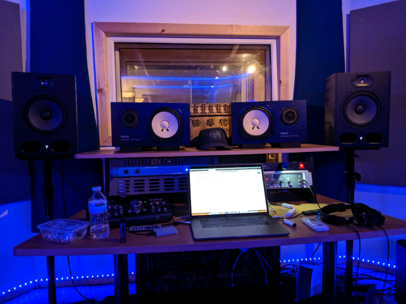 Recording Studio Rta Creation Station Studio Desk W Rackmount