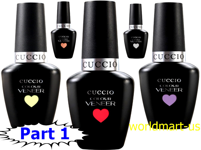 CUCCIO Gel Nail Polish UV/LED 13 mL/0.43fl.oz Gel Nail Color /Choose PART 1