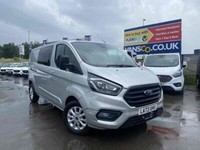 2023 Ford Transit Custom 2.0 320 EcoBlue Limited Crew Van Double Cab 5dr Diesel 
