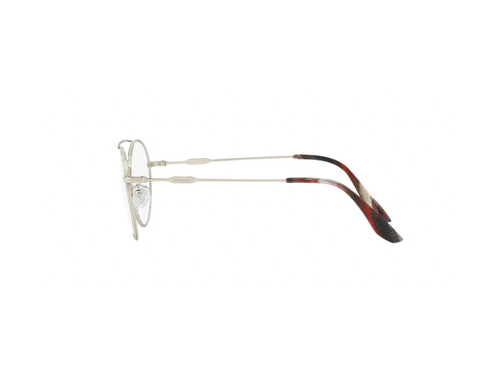 Pre-owned Prada Eyeglasses  Pr 55uv With. 1bc1o1 Silver